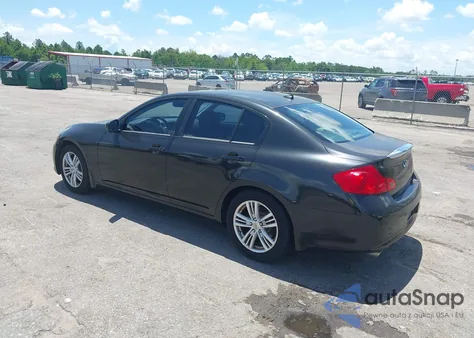 2010 Infiniti G37 Journey from USA, damaged, VIN JN1CV6AP6AM404074